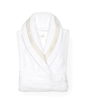 Pratesi Cotton Tre Righ Robe - White
