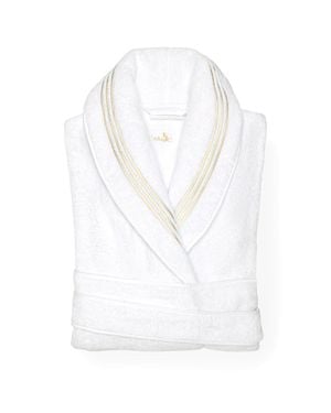 Pratesi Cotton Tre Righ Robe - White
