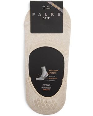 FALKE Step Medium-Cut Invisible Socks - Black