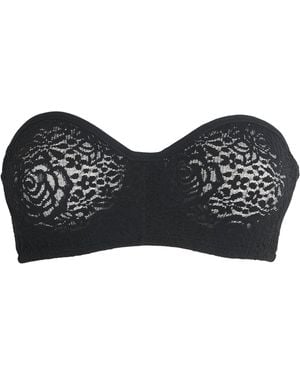 Wacoal Lace Halo Strapless Bra - Black
