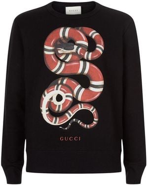 Gucci Red Snake Jumper - Multicolour