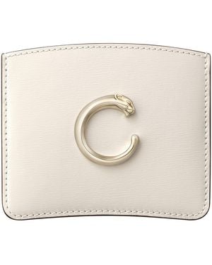 Cartier Panthère C De Card Holder - Natural