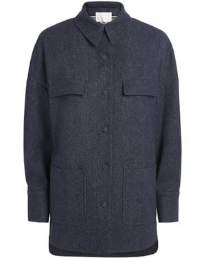Nomadissem Wool Overshirt - Blue