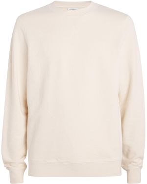 Sunspel Loopback Sweatshirt - White