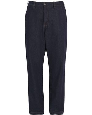 Oliver Spencer Westall Denim Utility Pants - Blue