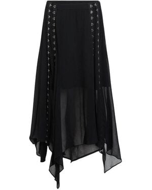 AllSaints Luna Midi Skirt - Black