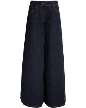 A.W.A.K.E. MODE Wide-Leg Jeans - Blue