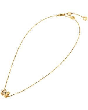 BVLGARI And Diamond B.Zero1 Necklace - Metallic