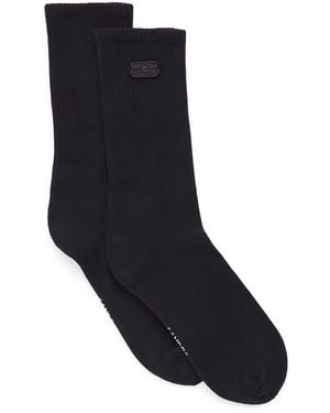 Sandro Cotton-Blend Double S Socks - Blue