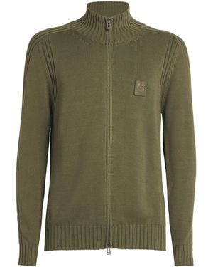 Belstaff Cotton Watch Cardigan - Green