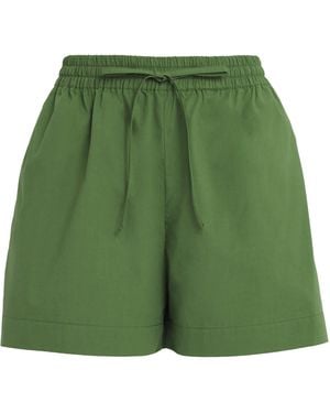 Matteau Organic Cotton Drawstring Shorts - Green