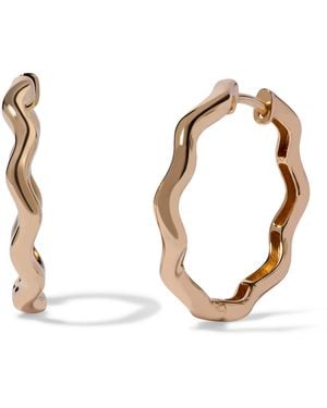 Annoushka Whoopsie Daisy Medium Hoop Earrings - Metallic