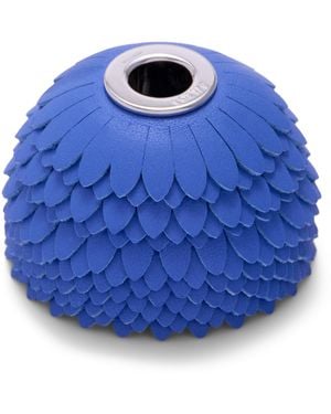 Loewe Leather Flower Dice Bag Charm - Blue
