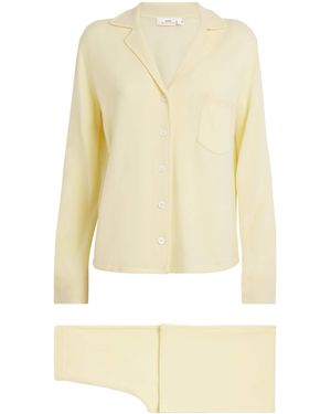 arch4 Cashmere Spring Gardens Pyjama Set - Yellow