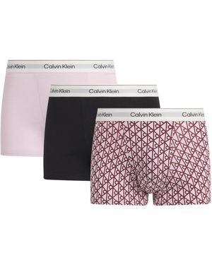 Calvin Klein Cotton Stretch Icon Relaxed Icon Trunks - Multicolour