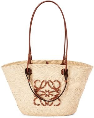 Loewe X Paula's Ibiza Anagram Basket Bag - Natural
