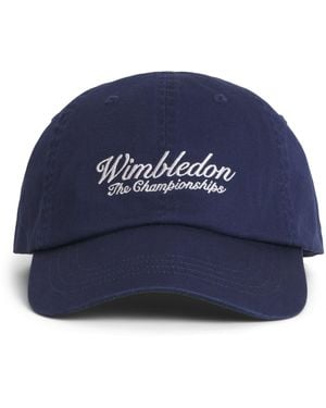 Ralph Lauren X Wimbledon Baseball Cap - Blue