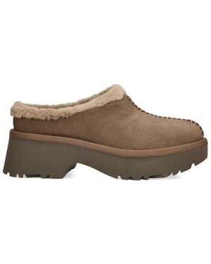 UGG Suede Cosy New Heights Mules 60 - Brown