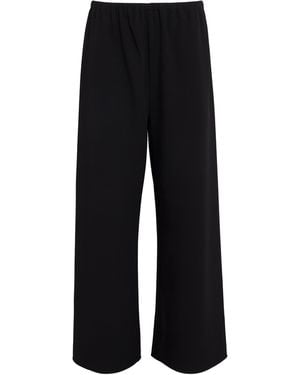 Almada Label Wide-Leg Bea Pants - Black