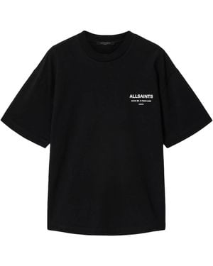 AllSaints Organic Cotton Dreamer Etta T-Shirt - Black
