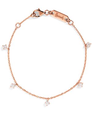 Harrods And Diamond Bracelet - Metallic