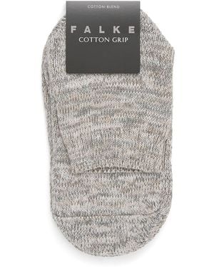 FALKE Cotton Grip Ankle Socks - Gray