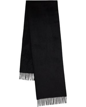 Mulberry Small Merino Wool Scarf - Black