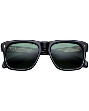 Jacques Marie Mage Acetate Yves Sunglasses - Black