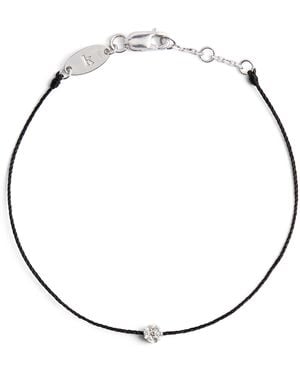 RedLine And Diamond Illusion Bracelet - Metallic