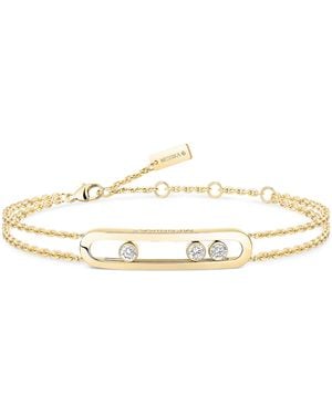 Messika Move Classique And Diamond Bracelet - Metallic
