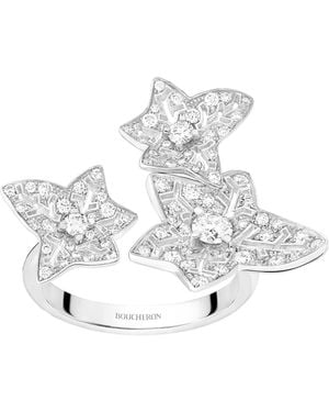 Boucheron And Diamond Lierre De Paris Ring - White
