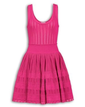 Alaïa Crinoline Mini Dress - Pink