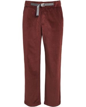 Sease Corduroy Belted Pants - Red