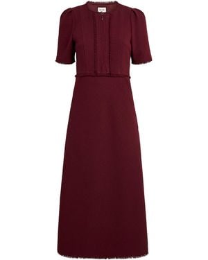 ME+EM Textured Midi Dress