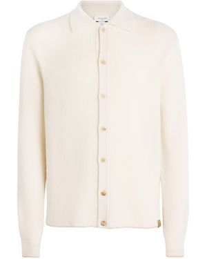 Jacob Cohen Cashmere Collared Cardigan - White