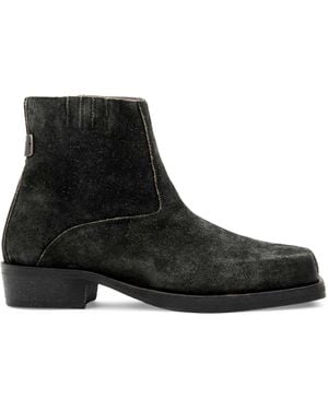 AllSaints Suede Orla Ankle Boots - Black