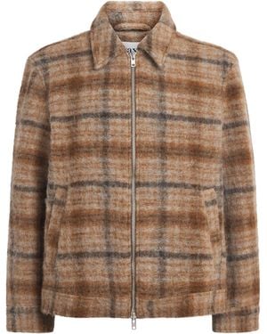 Wax London Wool-Blend Heath Jacket - Brown