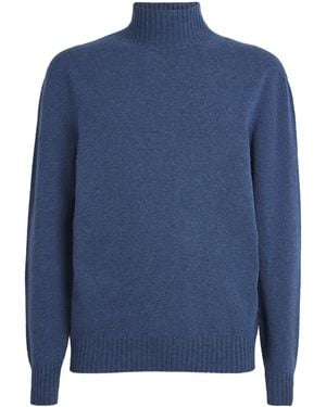 NN07 Wool-Blend Clark Jumper - Blue