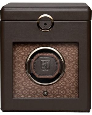 Wolf Earth Single Watch Winder - Black