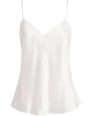 Simone Perele Silk Love Me Camisole - White