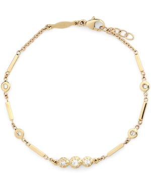 Jacquie Aiche And Diamond Kate Bracelet - Metallic