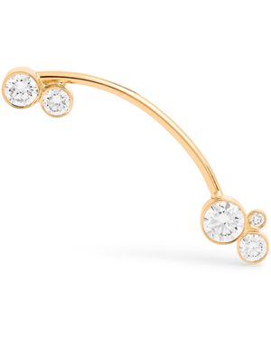 Sophie Bille Brahe And Diamond Stellari Diamant Single Right Earring - Metallic