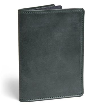 Swaine Leather Business Card Case - Green