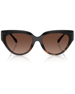 Michael Kors Boca Raton Cat Eye Sunglasses - Brown