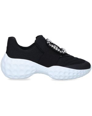 Roger Vivier Viv' Run Moonlight Trainers - Black