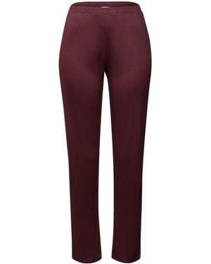 Hanro Grand Central Long Trousers - Purple