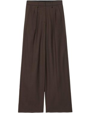 AllSaints Laura Wide-Leg Pants - Brown