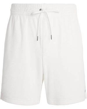 Polo Ralph Lauren Cotton-Blend Terry Cloth Shorts - White