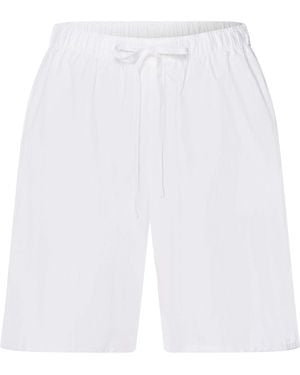 Hanro Linen-Cotton Essentials Shorts - White