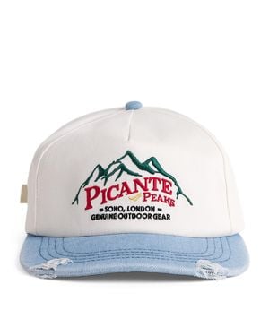 Picante Peaks Crew Cap - White